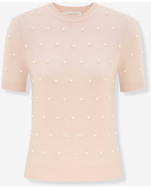 Zimmermann Knit Bead Jersey - White