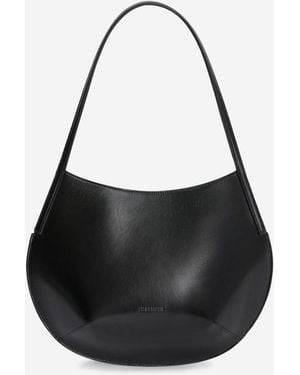 Jil Sander Kante Shoulder Bag - Black