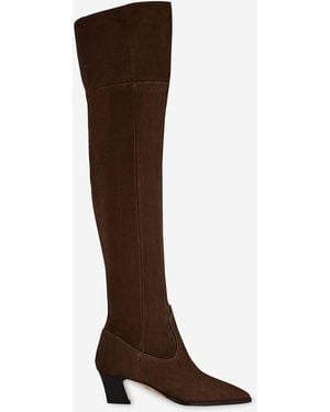 Aquazzura Nomad Otk Boots - Brown