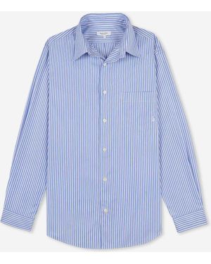 Sporty & Rich Striped Shirt - Blue