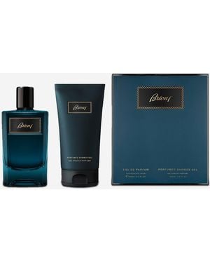Brioni Perfume And Body Gel Pack - Blue