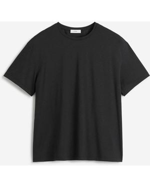 TOTEME Round Neck T-Shirt - Black