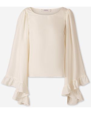 Dorothee Schumacher Plain Silk Blouse - White
