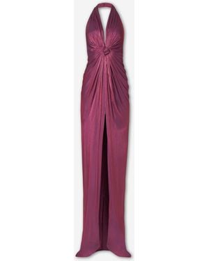 Costarellos Colette Maxi Dress - Purple