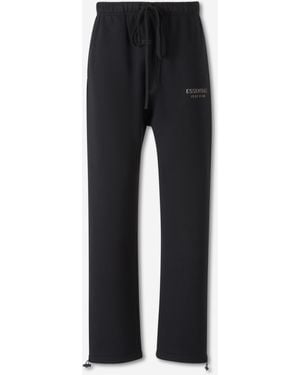 Fear Of God Cotton Logo Joggers - Black