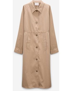 Dorothee Schumacher Gabardina Manga Ranglan - Neutro