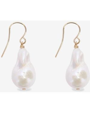 Jil Sander Pearl Earrings - Natural