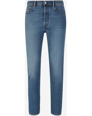 Acne Studios Slim Fit River Jeans Denim - Blue