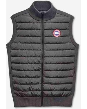 Canada Goose Hybridge Quilted Cardigan - Grey