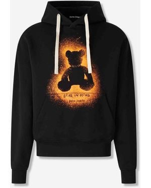 Palm Angels Hooded Sweatshirt - Black