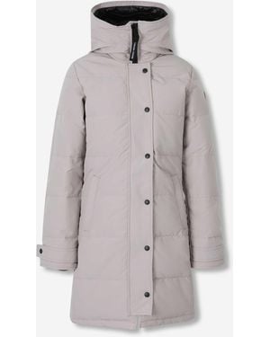 Canada Goose Giacca Piumino Lunga Tecnica - Grigio
