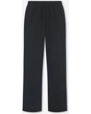 The Row Straight Wool Pants - Blue