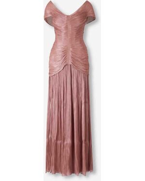 Marmar Halim Maxi Draped Dress - Multicolour