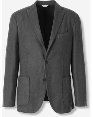 Boglioli Straight Cashmere Blazer - Black