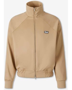 Rhude Polyester Bomber Jacket - Natural