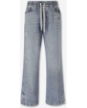 Amiri Wide Leg Jeans - Blue