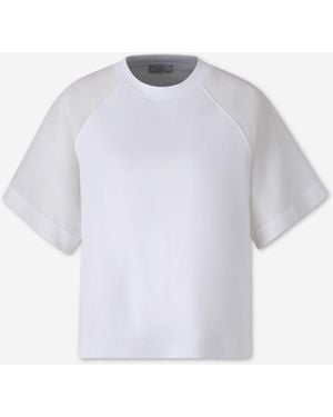 Peserico Raglan Sleeve T-Shirt - White