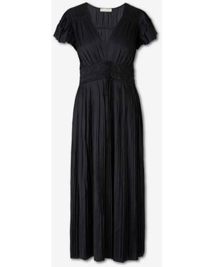 Ulla Johnson Patrice Midi Dress - Black