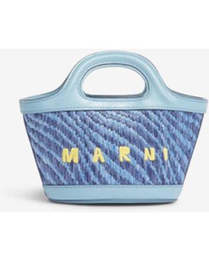 Marni Tropicalia Micro Bag - Blue