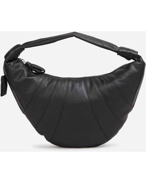 Lemaire Fortune Croissant Bag - Black