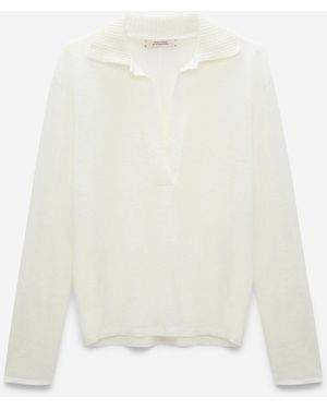 Dorothee Schumacher Long Sleeve Blouse - White