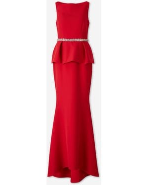 Safiyaa Vestido Maxi Carter - Rojo