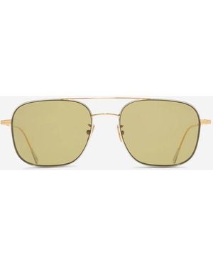 Cutler and Gross Sunglasses 0003 Aviator - Metallic