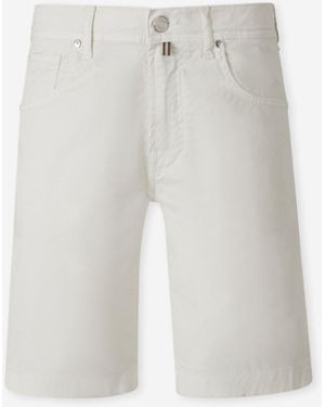 Jacob Cohen Straight Bermuda Shorts - White