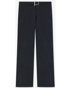 McQueen Trousers Belt T - Blue