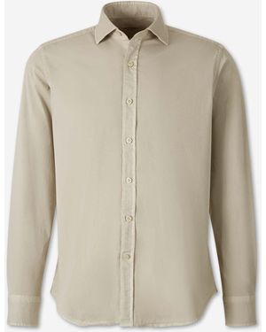 Santa Eulalia Classic Plain Shirt - Natural