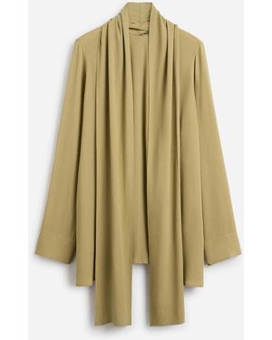 TOTEME Viscose Handkerchief Blouse - Natural