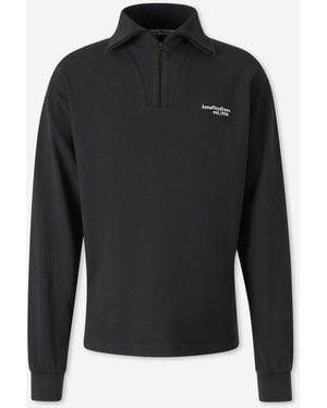 Acne Studios Sudadera Cuello Alto - Azul