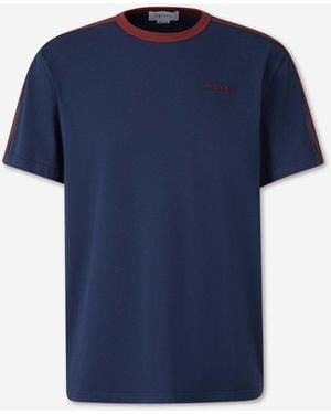 McQueen Round Neck T-Shirt - Blue