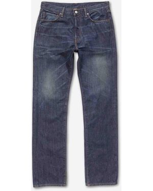 Acne Studios Jeans Rectos Algodón - Azul