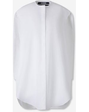 Jacquemus Berlingot Plain Shirt - White
