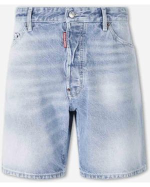 DSquared² Straight Bermuda Shorts - Blue