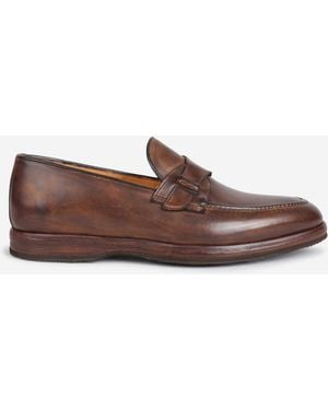 Bontoni Riviera Leder-Loafer - Braun