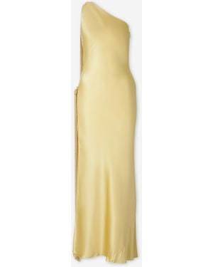 Cult Gaia Abito Maxi Keya - Metallizzato