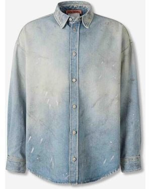 Acne Studios Denim Overshirt - Blue