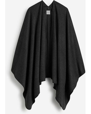 TOTEME Capa Lana - Negro