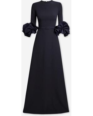 Safiyaa Vestido Maxi Belen - Azul
