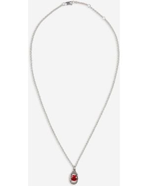 Twojeys Collar Icon Link Ruby - Blanco
