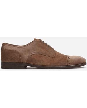 Henderson Oxford Brogue Shoes - Brown