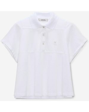 Dorothee Schumacher Polo Sporty Romance - Blanco