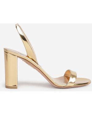Aquazzura So Nude Sandals 85 - Natural