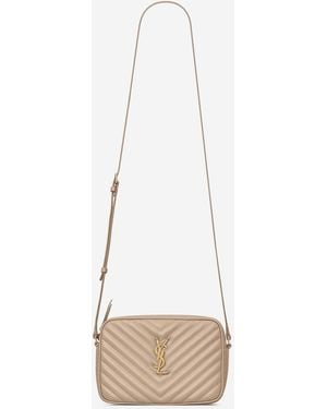 Saint Laurent Bolso Bandolera Lou - Blanco