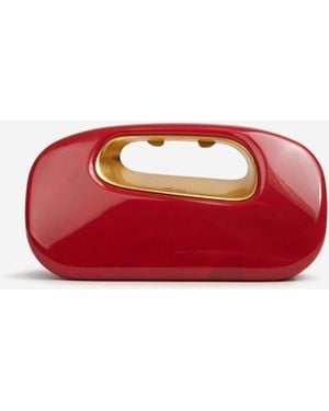 Cult Gaia Clutch Amara - Red