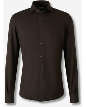 Santa Eulalia Camicia Elegante Cotone - Nero