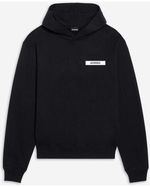 Jacquemus Rundhals-Sweatshirt - Blau