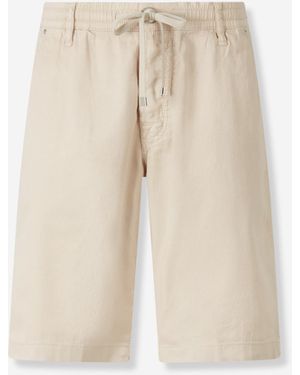 Jacob Cohen Bermudas Algodón Lino - Neutro